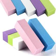 2/5/10pcs/Set Nail Sanding Blocks, Professional Nail Files Polishing Blocks, Foot Care Emery Boards, Sanding Sponges, Nail Art Accessories - Multicolor - View 4