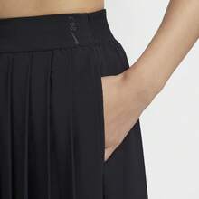 Nike Women's AS W NK 24.7 DF PLEATED SKIRT, Woven Long Skirt HQ8154-010 - Black - View 3