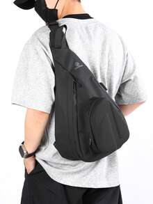 户外多功能胸包，大容量休闲背包，骑行徒步单肩包 - 多色 - 查看 13