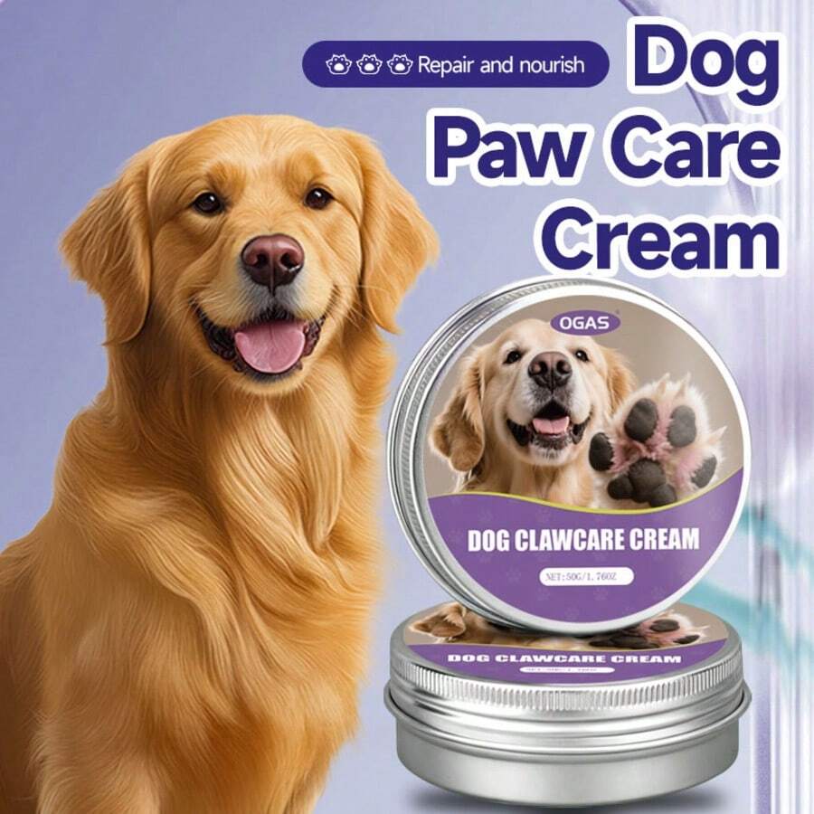 1 Bottle Gentle & Moisturizing Paw & Nose Balm For Dogs & Cats, Prevents Dryness & Cracking - Multicolor - View 1