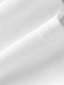 Áo thun cổ tròn in họa tiết LA dành cho thiếu niên, kiểu dáng thoải mái và mềm mại cho mùa hè. - trắng - Xem 4