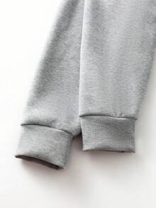 Men's Kangaroo Hoodie Reef Sweatshirt, Cotton, Adjustable Hood And Pocket, Casual And Stylish Style. - Xám - Xem 5