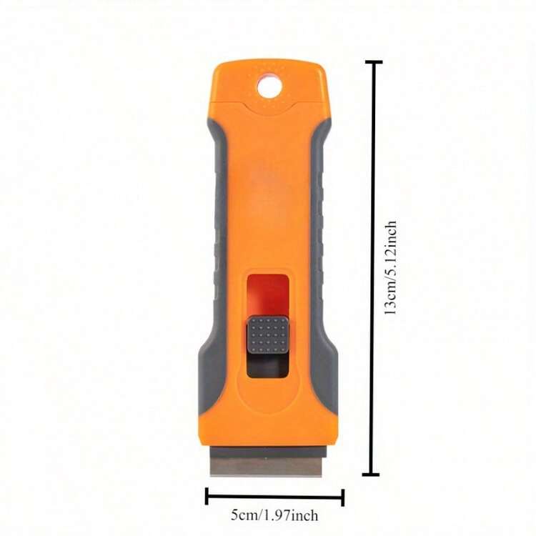 A Scraper Tool With 10 Blades At The Tail, Used As A Glass Cleaning Razor Scraper For Glass, An Oven Door Glass Stove Scraper, A Stove Scraper, And A Glass Scraper For Removing Paint From Glass - Multicolor - View 2