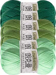 6pcs/300g Medium Soft Yarn, Suitable For Crochet Projects, Can Be Used For DIY Crochet Bags, Crafts, Decorations, Holiday Gifts, A Wonderful Commemorative Gift For Family And Friends - Multiple Styles - View 12