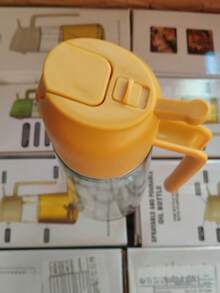 Multifunctional Glass Oil Sprayer Bottle, Spray/Pour 2-In-1 Design, Large Capacity, Press-Type Oil Bottle - Multicolor - View 10