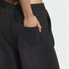 Adidas Originals Women's IH OVSZ PANT W Pocketed Casual Versatile Sports Knit Pants KC5872 - Black - View 5