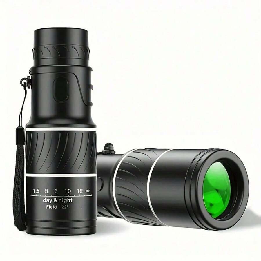 Fixed Focal Length, Perfect For Camping, Bird Watching, And Hunting Observation - màu đen - Xem 1