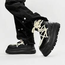 Thick-Soled Versatile Five-Star Winter Motorcycle Boots - 黑色 - 查看 5