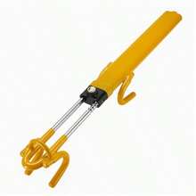 Adjustable Length Car Steering Wheel Lock, Dual Hook Design Suitable For Sedan, SUV, Pickup, Truck - A - View 8