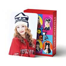 BM,B ABYMONSTER 辣酱 K-Pop 照片卡和贴纸套装 – 高清粉丝礼物、生日和节日礼物 – Ruka、Pharita、Asa、Ahyeon、Rami、Rora、Chiquita，Ruka 照片卡，Pharita 贴纸，Asa K-Pop 卡片，K-Pop 偶像礼物套装，高清 K-Pop 照片卡，K-Pop 生日和节日礼物 - 彩色 - 查看 5