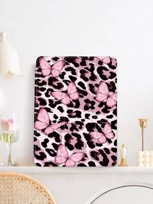 1 件装奶牛纹、豹纹、蝴蝶图案平板保护套，兼容 10.2 英寸（2021/2020 款）第十/九/八代（A16 芯片）平板电脑，以及 11 英寸（2025 款）第十一代（A16 芯片）平板电脑，兼容三星 Galaxy Tab A8 10.5 英寸（2022 款）平板电脑，带笔槽，支持自动休眠/唤醒功能。 - 彩色 - 查看 2