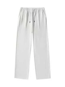 男士 Old Money 夏季度假裤 - 白色 - 查看 3