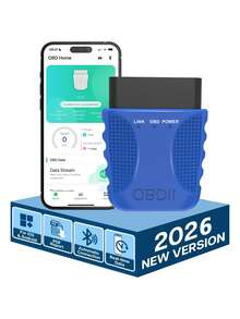 OBD2扫描工具代码读取器V301汽车诊断扫描仪，无线汽车代码读取器，兼容iOS和Android蓝牙4.0 - A - 查看 7