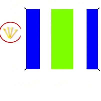 1pc Spring Travel Beach Blanket, Outdoor Beach Mat/Portable Picnic Mat, Suitable For Yard, Park, Travel, Camping, Outdoor Gatherings, Birthday Parties, Etc. Lightweight Beach Essential (Includes 4 Pegs And Storage Bag)