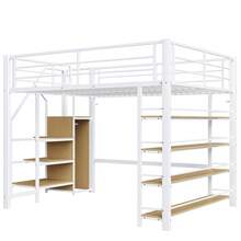 Bed Bases & Foundations - White + Metal + 140cm*200cm-1 - View 9