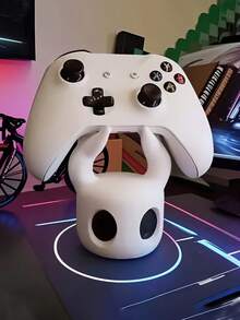 3D Printed Game Controller Stand | Boyfriend Gamer Gift, Gaming Accessories, Console Stand, Unique Gamer Item, Creative Design, Stable Stand, Controller Holder, Gamer Gift, Gamer Essential - Multicolor - View 4
