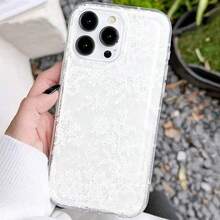 Lace Flower Inflatable Phone Case Suitable For IPhone 17 Pro Max/16/14/17, Lace Flower Pattern, Ins Style 15 Pro Max - Multicolor - View 4