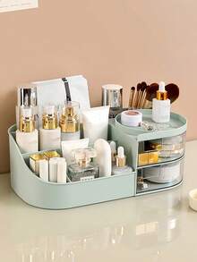 Hộp đựng đồ trang điểm để bàn nhiều màu sắc có ngăn kéo, giá đựng đồ trang điểm dung tích lớn, hộp đựng son môi, hộp đựng sản phẩm chăm sóc da, thích hợp cho kỳ nghỉ, bãi biển, phòng tắm, phòng ngủ, ngày Valentine, đám cưới, lễ Phục sinh, tháng Ramadan, trang trí nhà cửa. - Nhiều màu - Xem 15