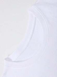 Men's 220g 100 Percent Cotton Dodgers Graphic T-Shirt, Comfortable, Soft, And Breathable Men's Sportswear, Suitable For Everyday Wear, Outings, Commuting, Sports, And Parties. HZOA - 白色 - 查看 6