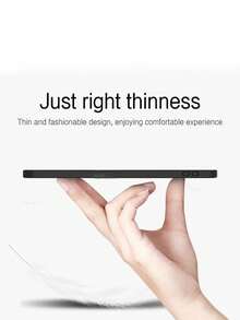 1pc Silicone Soft Case/Full Edge Protection/Honeycomb Cooling Design/Protective Cover Compatible With (Air4/5/6)/(7/8/9/10th Gen)/ 11 1A16(2025) - Black - View 4