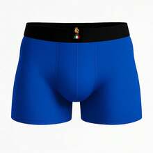 Set Of 5 Premium Basic Multicolored Microfiber Boxer Briefs - New Release, Italy Model. Set Of 5 Men's Adult Boxer Briefs. - Multicolor - View 7