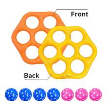 1 Set Inflatable Game & Pool Toys, Adult Family Inflatable Water Yard Game - Floating Swimming Pool Game & Outdoor Backyard Activity Set - Hexagonal Water Toys - View 3