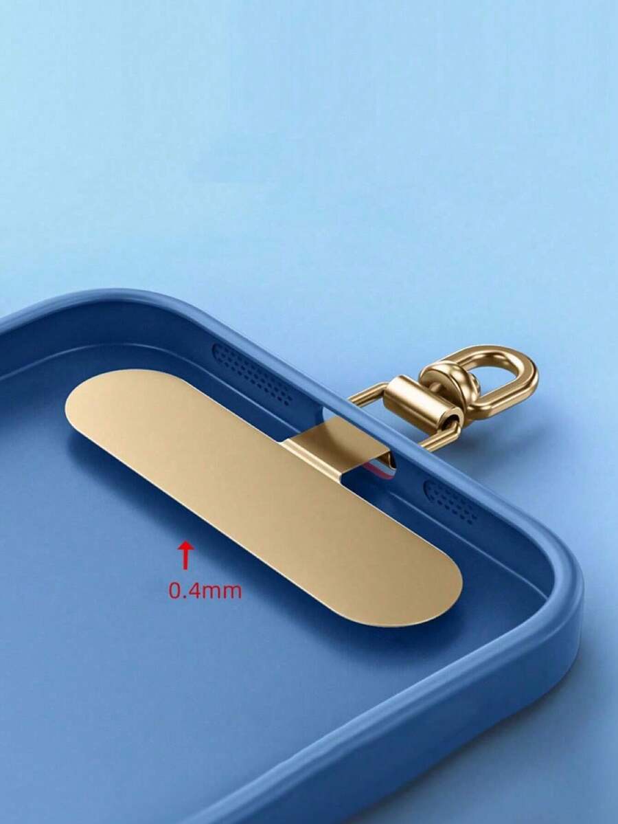 Alloy Lanyard Gasket 360° Rotatable Stainless Steel Phone Hook Metal Washer Secures Phone Lanyard Spring Gift