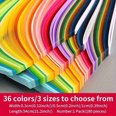 DIY Paper Strips, DIY Craft Kits, DIY Sketches, Origami Art Suitable For Beginners