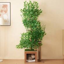 Árboles y casas para gatos - Verde - Ver 1