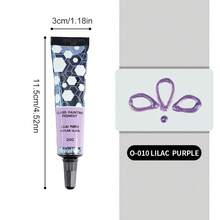 1pc Three-Dimensional Hook Line Pen 20g Non-Baking Waterproof Line Drawing Pen For Hand-Painting Glass, Acrylic And Ceramic PigmentsArt Student Stationery Hand-Painted Handmade - Single Piece - View 9