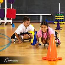 7.5" Diameter Flexible Saucer Field Cone For Athletics And Social Distancing Purplegift - as pic - View 7