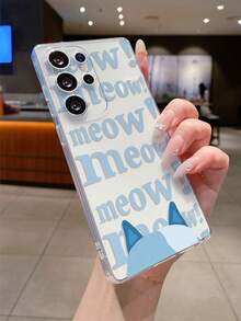 1pc Cartoon Letter Pattern Android Phone Case, Precise Lens Protection Compatible With Samsung Galaxy S25 Ultra/Galaxy S24 Ultra/S24/S23 Ultra/A56 5G/A55 5G/A52s 5G/A26 5G, Nothing, Pixel, Protective Cover - Multicolor - View 7