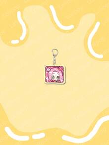 1 chiếc móc khóa hình người ngoài hành tinh hoạt hình dễ thương bằng acrylic, dùng để trang trí ba lô/phụ kiện túi xách/móc ví/quà tặng cho bạn bè. - Nhiều màu - Xem 7