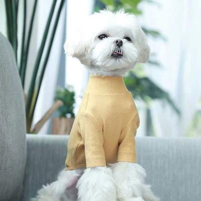 1 pieza Ropa casual de verano ligera para perros, adecuada para Teddy, Poodle y otros perros pequeños/medianos