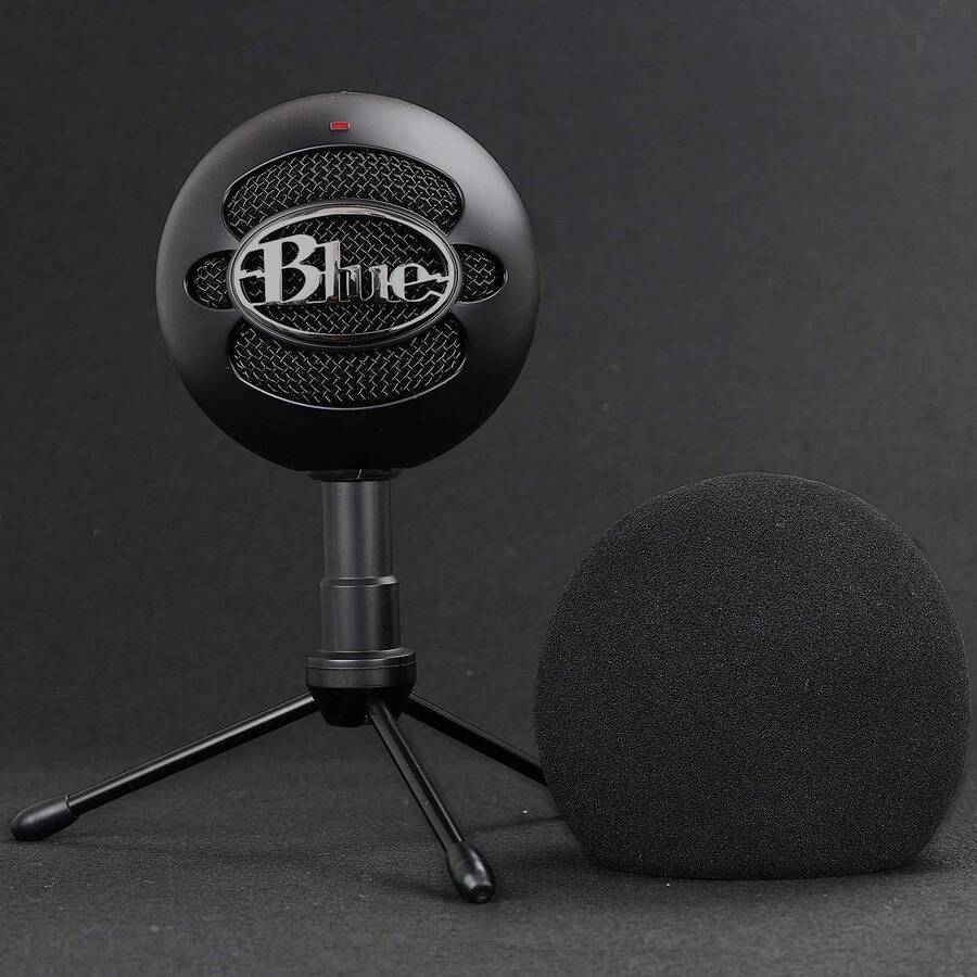 Mic Foam Cover Compatible With Blue Snowball Ice,Pop Filfter Windscreen Cover Compatible With Blue Snowball - one-size - View 1
