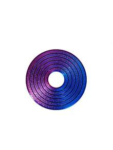 Brinquedos impressos em 3D, com múltiplos modos de rotação, leves e portáteis, ideais para aliviar a ansiedade e o estresse na mesa. Disco giratório divertido e sensorial para estimular a respiração, perfeito como lembrancinha, presente de aniversário ou para decorar sacolas de presentes. - Multicolorido - Ver 10