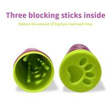 宠物玩具，慢食碗，耐用耐嚼零食分配玩具 - 餵食器 - 查看 2