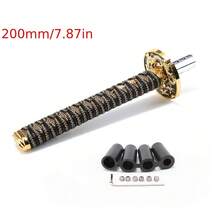 150mm/200mm JDM Samurai Sword Style Shift Knob - Universal Dust Cover Boot And Adapter, Fit For Most Manual Transmission Vehicles Like , Subaru, Etc. (Racing Style Shift Lever) - A - View 15