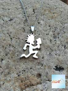 1pc Stainless Steel Axe Pendant Necklace Unisex  Men Women Hip Hop Style Jewelry Gift For Him Her ZCVB - 卡通人物項鍊 - 查看 12
