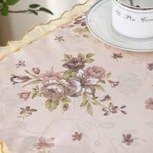 Romantic Lace Microwave Cover Flounce Home Decor Polyester Square Home Cover Cloth Modern Minimalism High-Quality - Multicolor - View 7