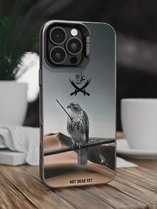 New Creative Fashion IMD Laser Phone Case Series, Elegant Calligraphy Paired With Patterns, Classic Hybrid Shockproof Anti-Slip Phone Case, Suitable For IPhone 17/17Air/17Pro/17ProMax, 16/16Plus/16ProMax, 15, 14, 13, 12, 11 Series, And Galaxy S22, S23, S24, S25 PLUS ULTRA Series, Suitable As Easter Gift, Christmas/Halloween Decoration, Birthday Gift For Couples, Girlfriends, Boyfriends, Friends Or Yourself - Black - View 1