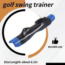 Golf Grip Training Aid Golf Club Handle For Swing Grip Trainer Left Right Hand Practice Aid,Blue - A - Xem 7