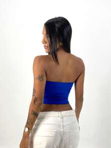 Women Tops - Royal Blue - View 3