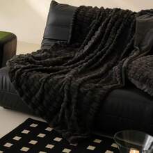 Bed Blankets & Towel Blankets - Black - View 5