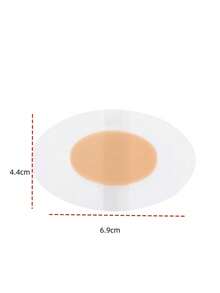 100pcs/50pcs Transparent Thin Invisible Heel Grips, Designed For High Heels - Multicolor - View 10