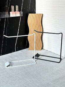 Metal Nail Polish Display Rack, Round & Square Nail Polish Gel Color Card Storage Holder, Space-Saving Countertop Or Retail Store Decor, Suitable For Salon And Home Use - Multicolor - View 2