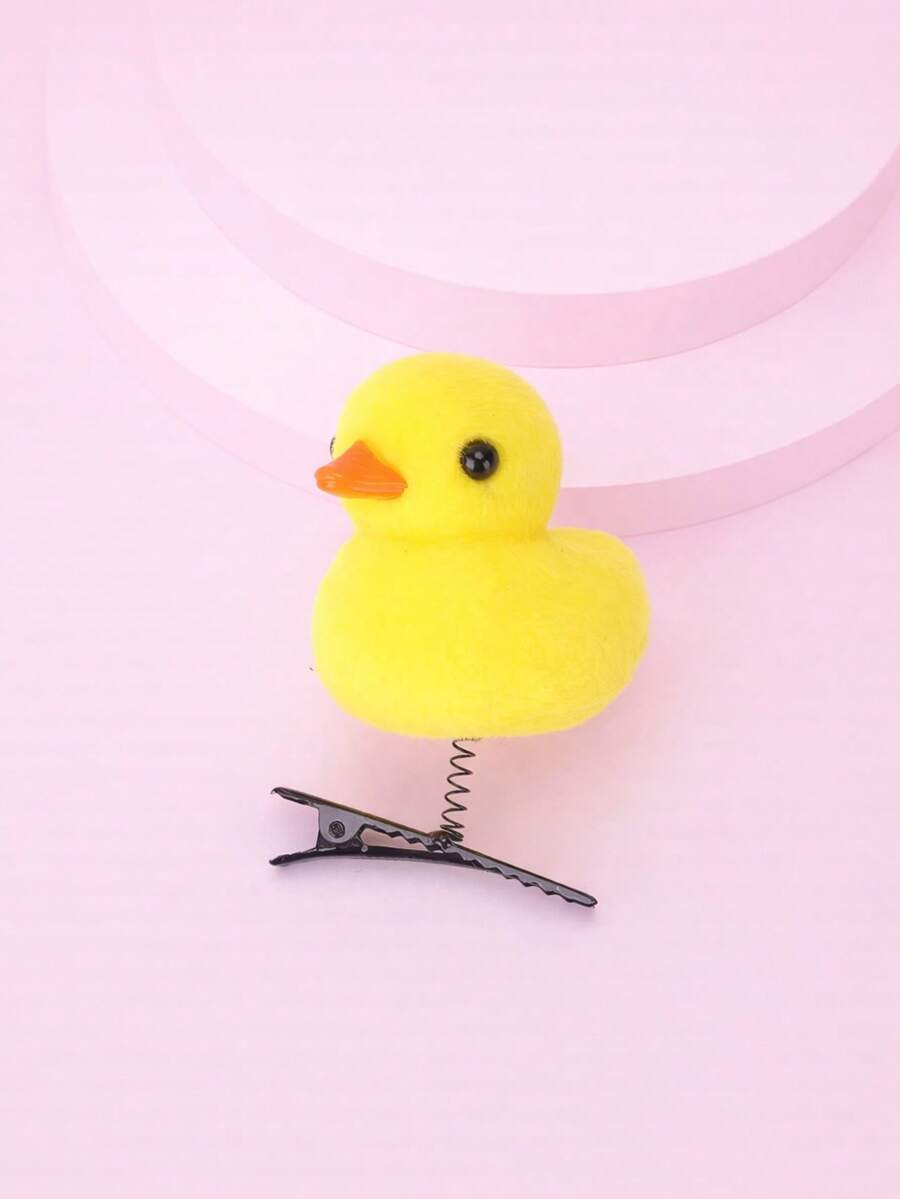 Hair Clips - Yellow - View 1