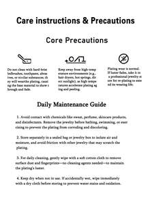 一套不锈钢粉色樱桃项链和耳环，全镶钻奢华微镶嵌个性化宴会珠宝礼品 - 彩色 - 查看 11