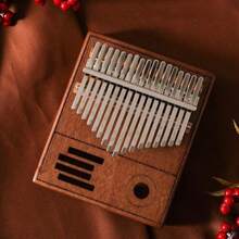 Thumb Piano 17 Tone Kalimba Kalimba Beginner's Introduction Thumb Piano Portable Instrument Finger Piano Instrumentos Musicales - 彩色 - 查看 2