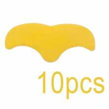 10pcs Forehead Wrinkle Smoothing Gel Patches - Yellow - View 7